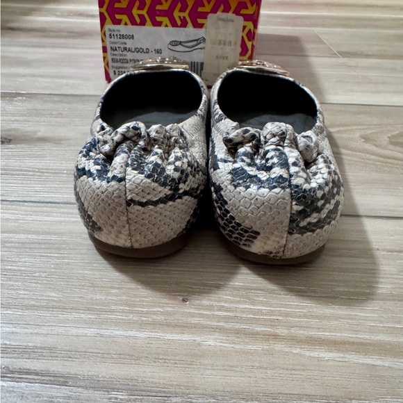 Tory Burch Reva Python Natural Colorway - Picture 7 of 11